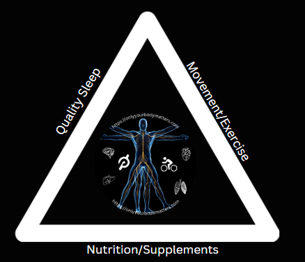 Triangle of health picture